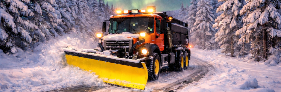 Polyurethane snowplow cutting edges