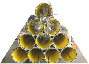 Polyurethane liners for grain transportation - Vertical pipes